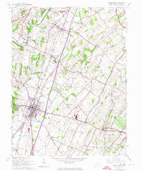 Download a high-resolution, GPS-compatible USGS topo map for Greencastle, PA (1974 edition)