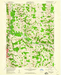 Download a high-resolution, GPS-compatible USGS topo map for Greensville East, PA (1960 edition)