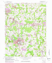 Download a high-resolution, GPS-compatible USGS topo map for Grove City, PA (1982 edition)