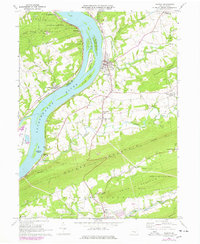 Download a high-resolution, GPS-compatible USGS topo map for Halifax, PA (1977 edition)