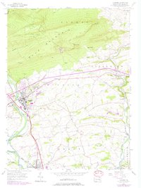 Download a high-resolution, GPS-compatible USGS topo map for Hamburg, PA (1978 edition)