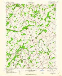 Download a high-resolution, GPS-compatible USGS topo map for Hampton, PA (1960 edition)