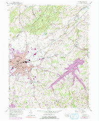 Download a high-resolution, GPS-compatible USGS topo map for Hanover, PA (1991 edition)
