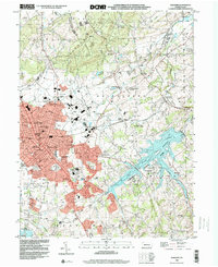 Download a high-resolution, GPS-compatible USGS topo map for Hanover, PA (2000 edition)