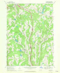 Download a high-resolution, GPS-compatible USGS topo map for Harford, PA (1970 edition)