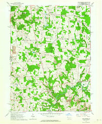 Download a high-resolution, GPS-compatible USGS topo map for Harlansburg, PA (1964 edition)