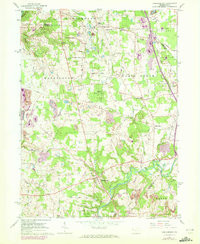 preview thumbnail of historical topo map of Lawrence County, PA in 1961