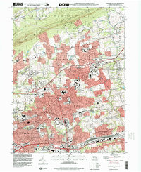 Download a high-resolution, GPS-compatible USGS topo map for Harrisburg East, PA (1999 edition)