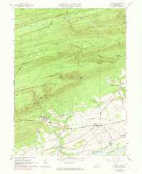 Download a high-resolution, GPS-compatible USGS topo map for Hartleton, PA (1973 edition)