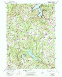 Download a high-resolution, GPS-compatible USGS topo map for Harveys Lake, PA (1990 edition)