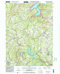 preview thumbnail of historical topo map of Harveys Lake, PA in 1999