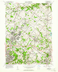 Download a high-resolution, GPS-compatible USGS topo map for Hatboro, PA (1961 edition)