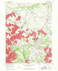 Download a high-resolution, GPS-compatible USGS topo map for Hatboro, PA (1968 edition)