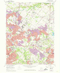 Download a high-resolution, GPS-compatible USGS topo map for Hatboro, PA (1974 edition)