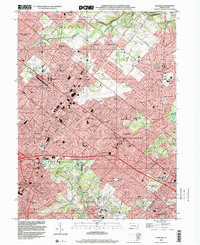 Download a high-resolution, GPS-compatible USGS topo map for Hatboro, PA (2001 edition)
