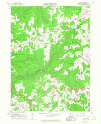 Download a high-resolution, GPS-compatible USGS topo map for Hazen, PA (1968 edition)