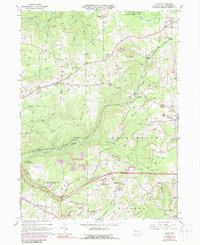 Download a high-resolution, GPS-compatible USGS topo map for Hazen, PA (1988 edition)