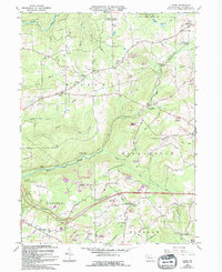 Download a high-resolution, GPS-compatible USGS topo map for Hazen, PA (1994 edition)