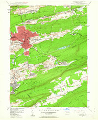 Download a high-resolution, GPS-compatible USGS topo map for Hazleton, PA (1962 edition)