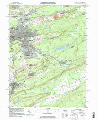 Download a high-resolution, GPS-compatible USGS topo map for Hazleton, PA (1996 edition)