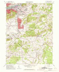 Download a high-resolution, GPS-compatible USGS topo map for Hellertown, PA (1972 edition)