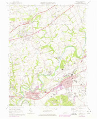 Download a high-resolution, GPS-compatible USGS topo map for Hershey, PA (1977 edition)