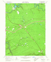 preview thumbnail of historical topo map of Carbon County, PA in 1966