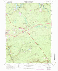 preview thumbnail of historical topo map of Carbon County, PA in 1966