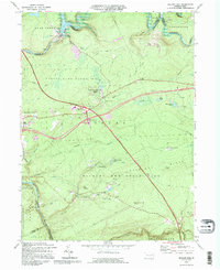 preview thumbnail of historical topo map of Carbon County, PA in 1992