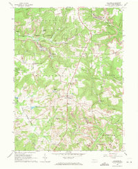 Download a high-resolution, GPS-compatible USGS topo map for Hilliards, PA (1971 edition)