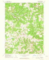 Download a high-resolution, GPS-compatible USGS topo map for Hilliards, PA (1965 edition)