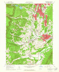 Download a high-resolution, GPS-compatible USGS topo map for Hollidaysburg, PA (1965 edition)