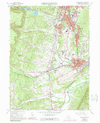 Download a high-resolution, GPS-compatible USGS topo map for Hollidaysburg, PA (1989 edition)