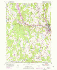 preview thumbnail of historical topo map of Honesdale, PA in 1946