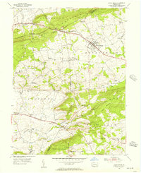 Download a high-resolution, GPS-compatible USGS topo map for Honey Brook, PA (1957 edition)