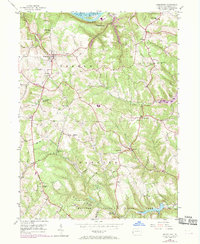 Download a high-resolution, GPS-compatible USGS topo map for Hookstown, PA (1969 edition)