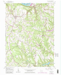 Download a high-resolution, GPS-compatible USGS topo map for Hookstown, PA (1979 edition)
