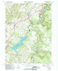 Download a high-resolution, GPS-compatible USGS topo map for Hooversville, PA (1994 edition)
