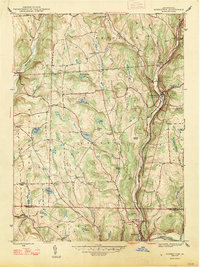Download a high-resolution, GPS-compatible USGS topo map for Hopbottom, PA (1947 edition)