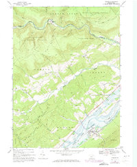 Download a high-resolution, GPS-compatible USGS topo map for Howard, PA (1973 edition)