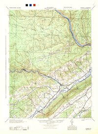 Download a high-resolution, GPS-compatible USGS topo map for Howard, PA (1944 edition)