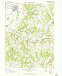 Download a high-resolution, GPS-compatible USGS topo map for Hughesville, PA (1972 edition)