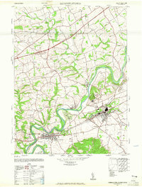 preview thumbnail of historical topo map of Hummelstown, PA in 1947