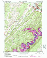 Download a high-resolution, GPS-compatible USGS topo map for Huntingdon, PA (1989 edition)