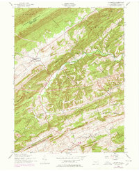 Download a high-resolution, GPS-compatible USGS topo map for Ickesburg, PA (1978 edition)