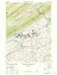 Download a high-resolution, GPS-compatible USGS topo map for Indiantown Gap, PA (1964 edition)