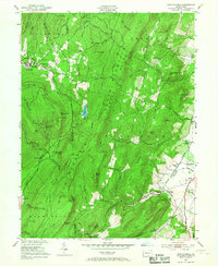 Download a high-resolution, GPS-compatible USGS topo map for Iron Springs, PA (1967 edition)