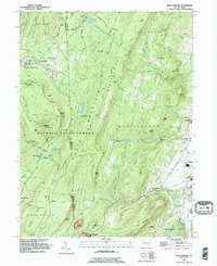 Download a high-resolution, GPS-compatible USGS topo map for Iron Springs, PA (1995 edition)