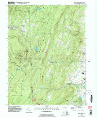 Download a high-resolution, GPS-compatible USGS topo map for Iron Springs, PA (1995 edition)