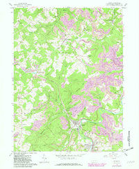 Download a high-resolution, GPS-compatible USGS topo map for Irvona, PA (1982 edition)